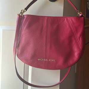 Michael Kors pebbled Leather Shoulder/Crossbody Bag
